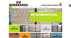 Desktop Screenshot of kpbiobraendsel.dk